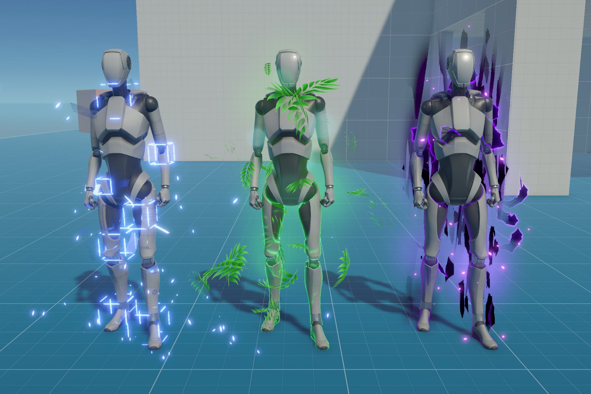 Weapon and charater effects