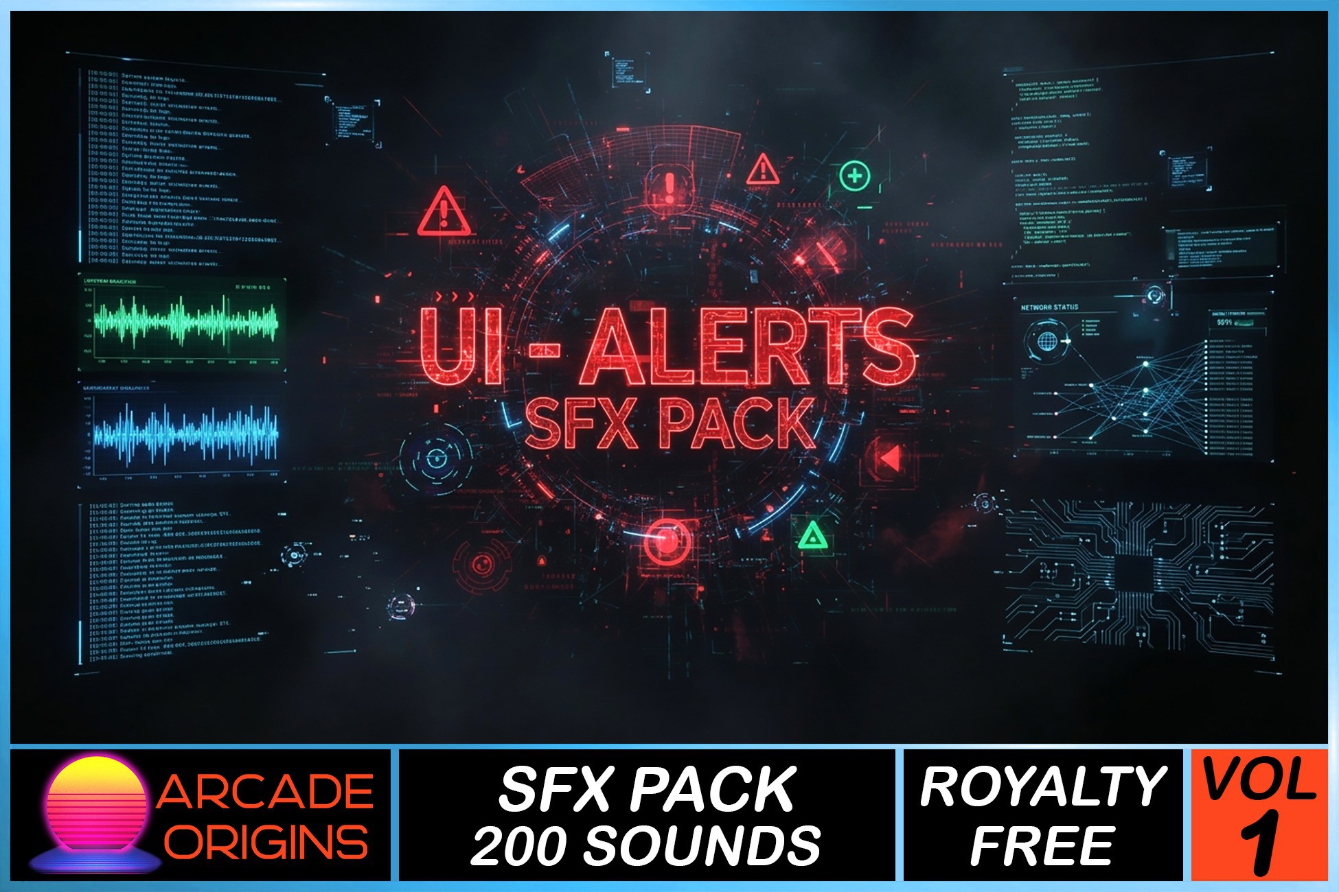 UI - Alerts SFX Pack - Vol. 1 by Arcade Origins