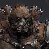 four-legged sci fi monster