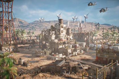 Desert Industrial Outpost Environment Pack