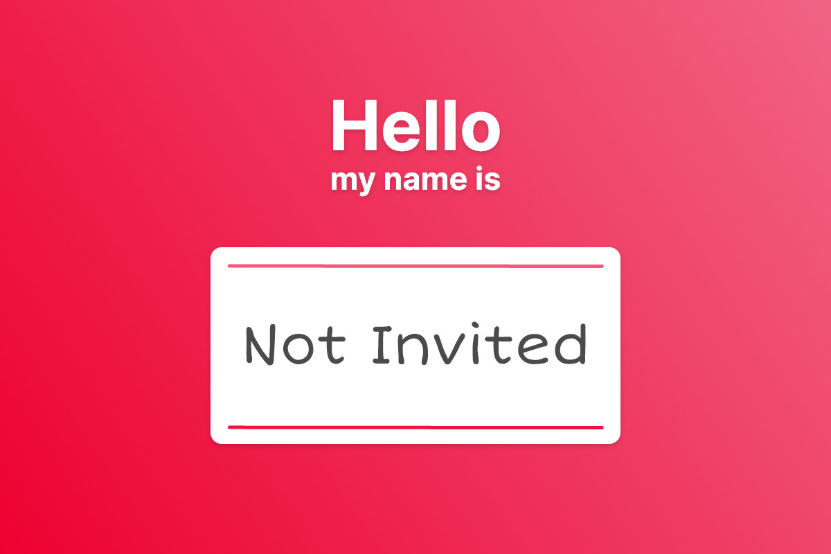 Not invited - Asset Store