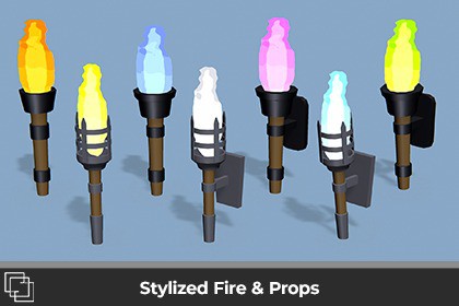 Stylized Fire and Props