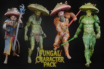 Fungal Character Pack