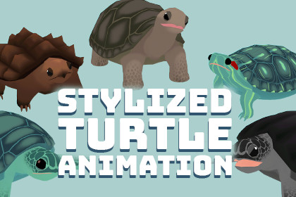 Stylized Turtle Animation Pack– FAUNA