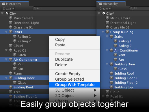 Grouping Tool | Utilities Tools | Unity Asset Store