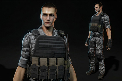 Male Tactical Operator