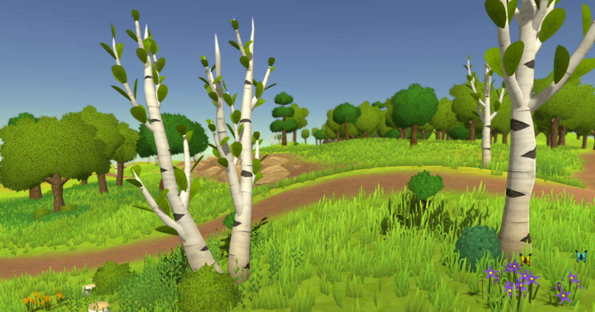 Unity Forest Example Handpainted Forest Pack | 3D Landscapes | Unity Asset Store