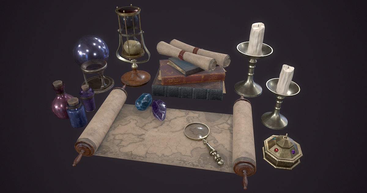 Magic Accessories | 3D Props | Unity Asset Store