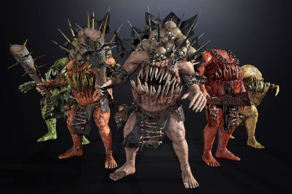 Monsters set 2: "Villain Bosses"