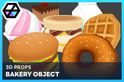 3D Props - Bakery Object