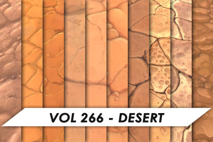 Stylized Textures - Vol 266 - Desert