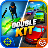 Double Kit | Two Hypercasual Templates | Top-Down Shooter | Traffic Ride