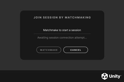 Unity Building Block - Matchmaker Session