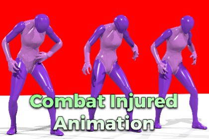 Combat Injured Animation Pack