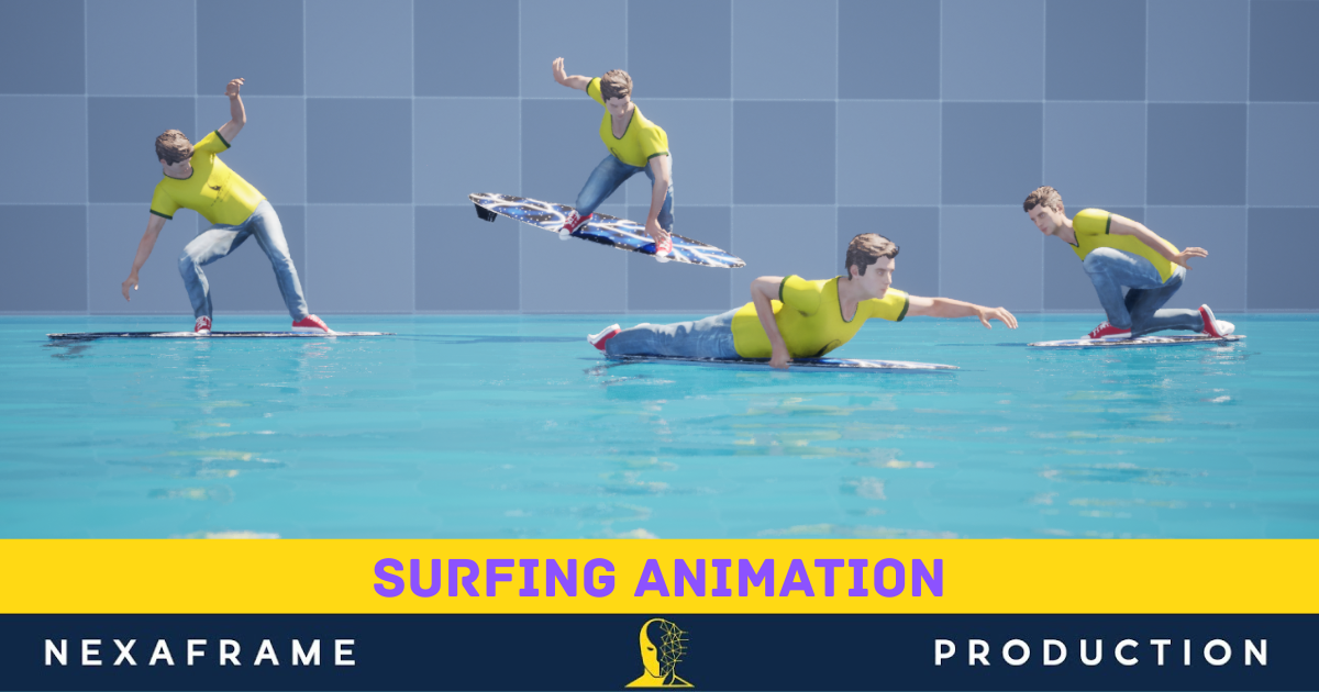 Surfing Animation