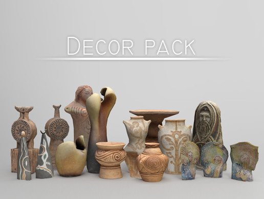 Decor Pack | 3D Props | Unity Asset Store