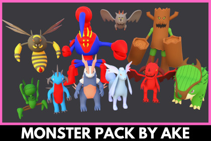 Monsters Pack by AKE