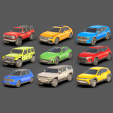City Low Poly Cars Pack