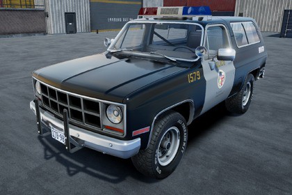 80s Offroad police car