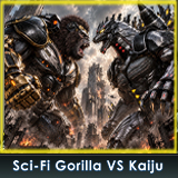 Sci-Fi Gorilla vs Kaiju - pack
