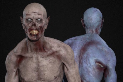 Realistic Zombie Character