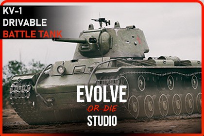 Tank Drivable KV-1