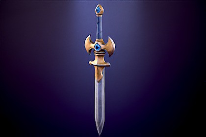 Veltrix_Sword – Stylized Game-Ready Weapon