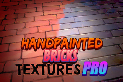 Handpainted Bricks Textures Pro | Terrain Tool | URP HDRP
