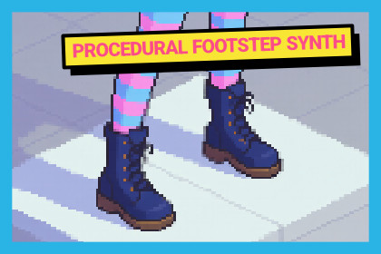 Procedural Footstep Synthesizer System