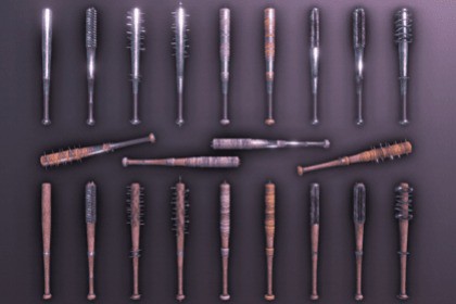 Modular Melee Bats | Low Poly Stylized Procedural Weapon Parts Pack