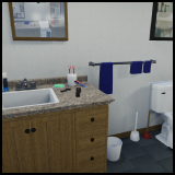 Believable Bathroom Props