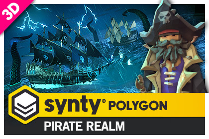 POLYGON - Pirate Realm - Art by Synty