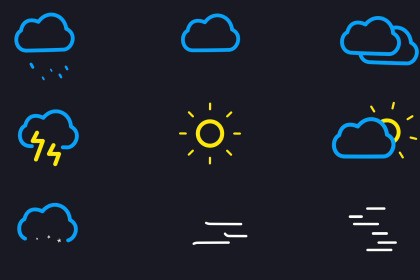 Weather Line Icons Pack (09.06.25)