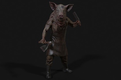 Pig-headed butcher