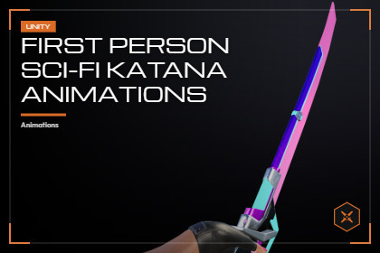 First Person Sci-Fi Katana Animations