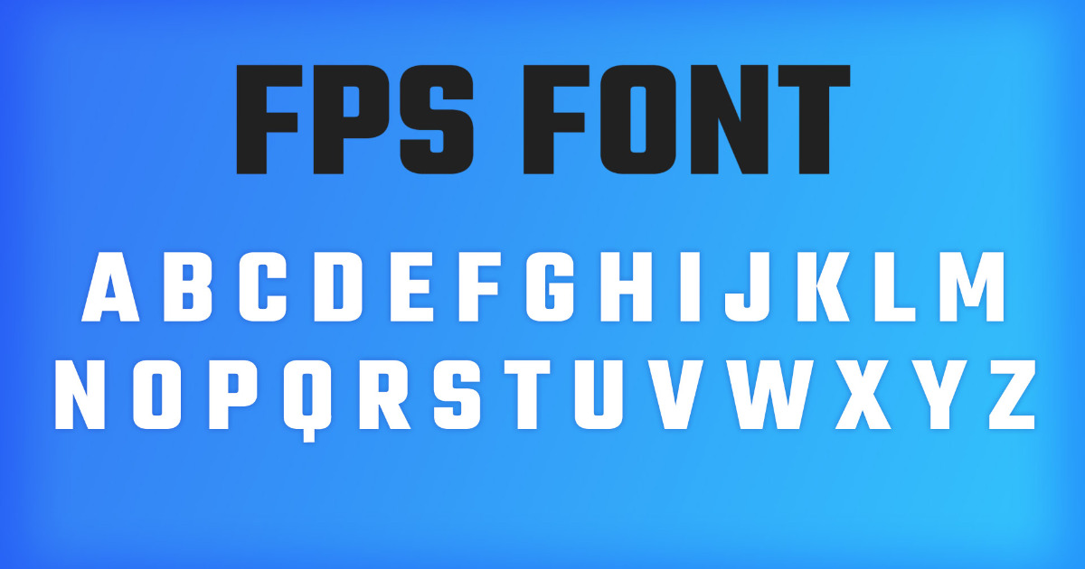 Fatality FPS Gaming Font | 2D Fonts | Unity Asset Store