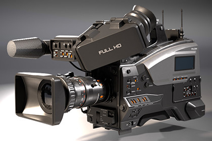 Professional Broadcast Camera