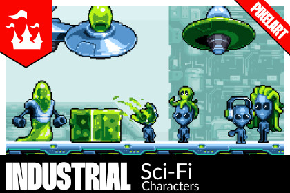 Industrial Characters - Sci-fi