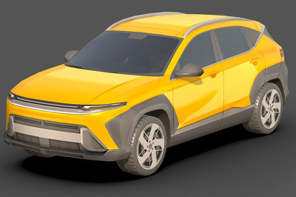 City Low Poly Car 8