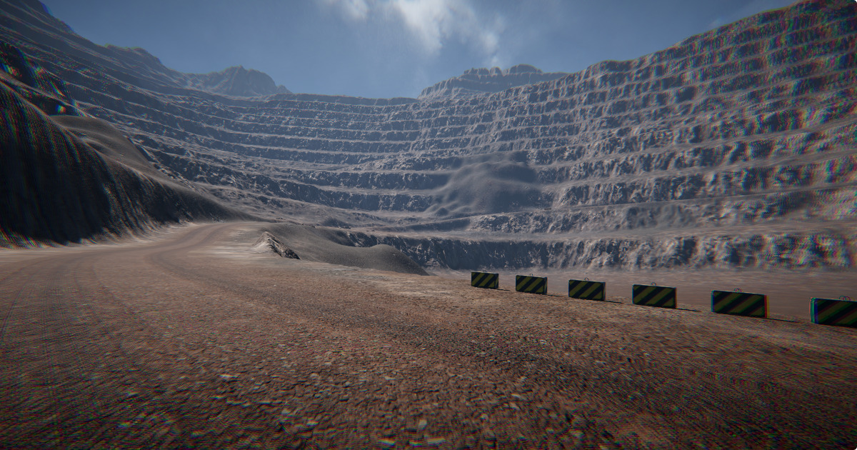 Open Pit Mine Environment | 3D Environments | Unity Asset Store