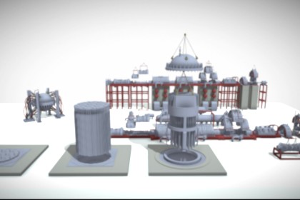 Low Nuclear power plant