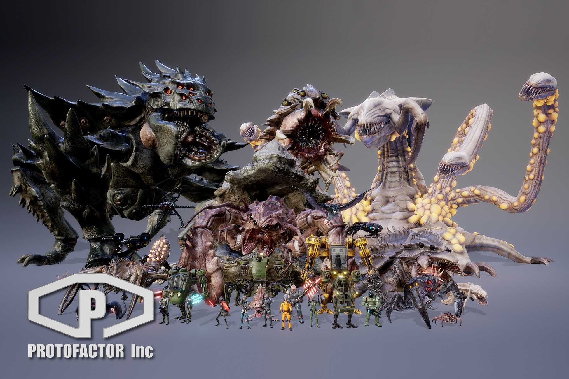 SCI FI CHARACTERS MEGA PACK VOL 3