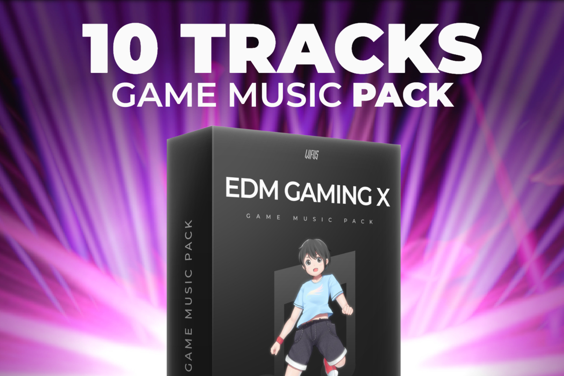 EDM Gaming Music X - Rhythm, Arcade, Racing, Electronic Game Music Pack