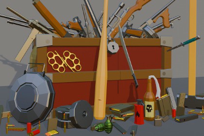 Old Low-poly Weapons Pack
