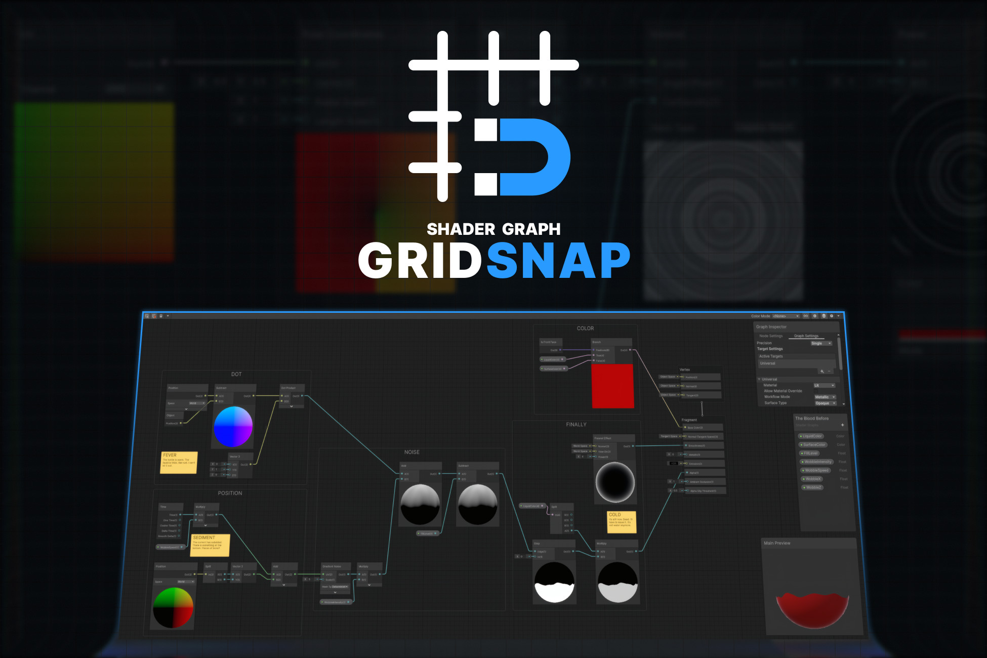 Shader Graph GridSnap | GUI Tools | Unity Asset Store