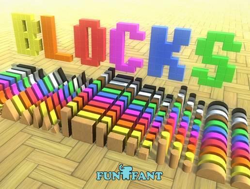 Toy Blocks Pack | 3D 소품 | Unity Asset Store