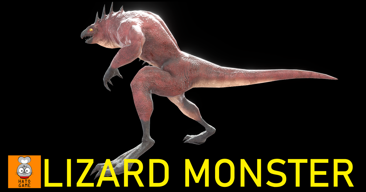 Procedural Animation Unity Lizard 01_Monster: Lizard | 3D Animals | Unity Asset Store