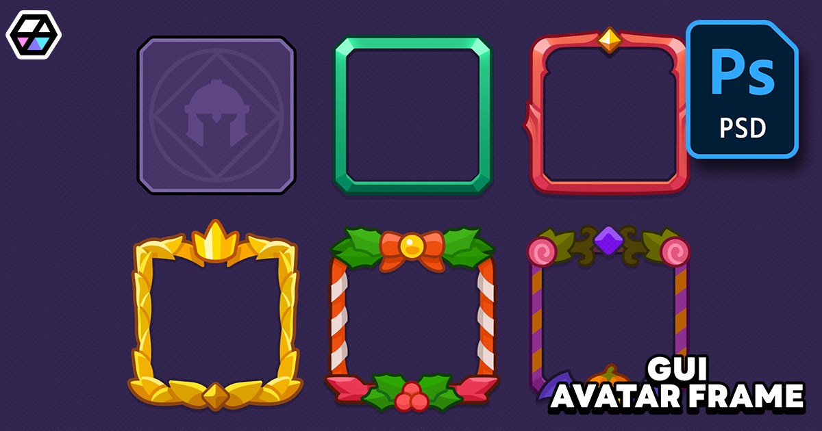 GUI - Avatar Frame | 2D GUI | Unity Asset Store