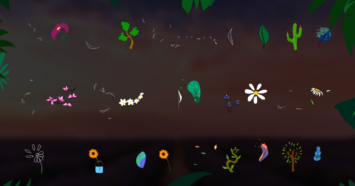 Flowers And Trees (13.04) | 2D Textures & Materials | Unity Asset Store