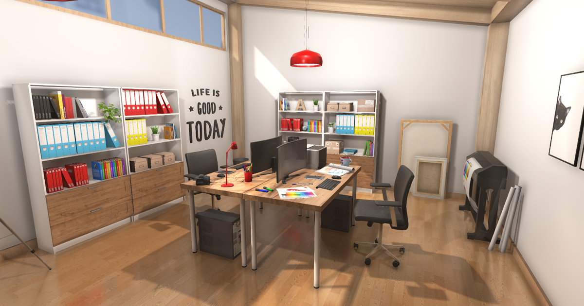 Design Studio Interior | 3D Interior | Unity Asset Store